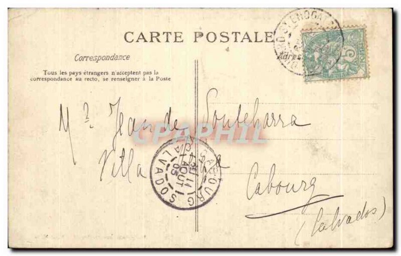 Old Postcard Fougeres High Low City City