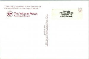 Guests at the Westin Maui Kaanapali Beach Hawaii Postcard