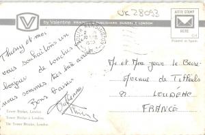 uk28093 tower bridge london real photo uk