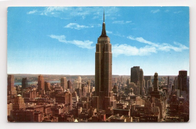 Empire State Building New York City NY NYC UNP Chrome Postcard P3