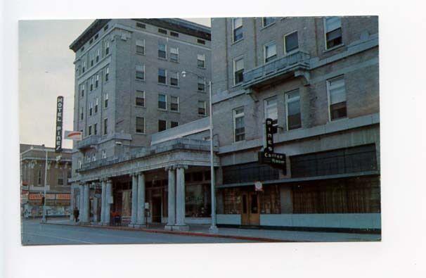 Pine Bluff AR Hotel Pines Rexall Drugs Postcard