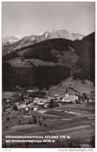 RP, Hohenluftssommerfrische AFLENZ 770m. Mit Hochschwebgruppe 2278m., Austria...