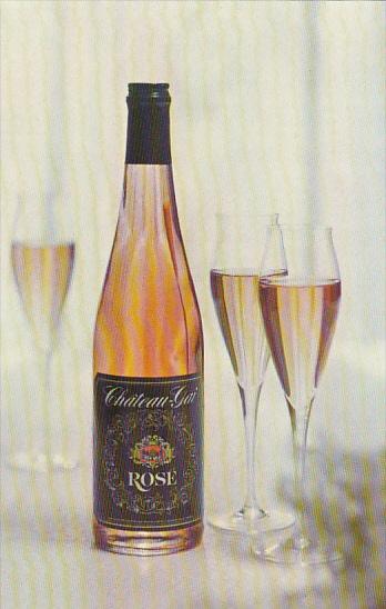 Advertising Rose Wine Chateau Gai Wines Niagara Falls Canada