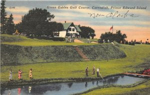 Cavendish Prince Edward Island Canada 19159 Postcard Green Gables Golf Course