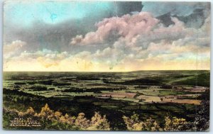 Postcard - Green's View - Sewanee, Tennessee