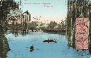 151742-Italy, Bologna, Giardini Margherita Il Laghetto