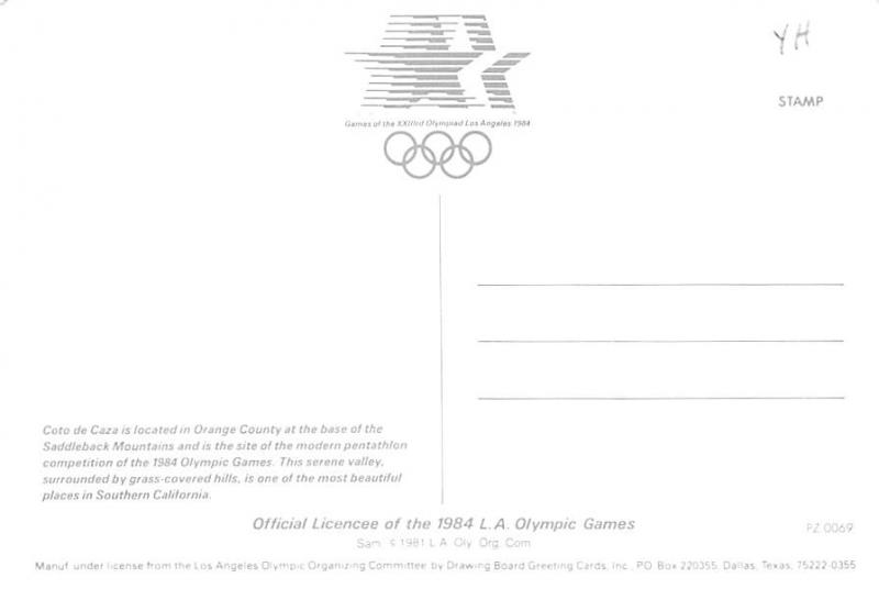 Los Angeles 1984 Olympics - California