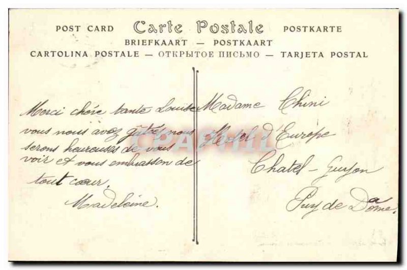 Old Postcard Paris Champs Elysees Petit Palais