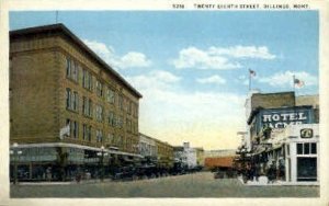 Twenty Eighth Street in Billings, Montana