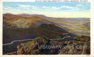 Wild Cat Point-Lariat Trail on the Road to lookout Mountain - Lookout Mt, Col...