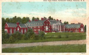 Vintage Postcard 1948 Amos Tuck School Dartmouth College Hanover New Hampshire