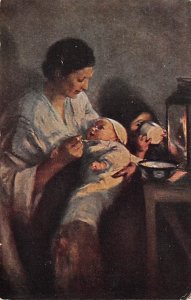 Mother and Children Elizabeth Nourse Art Unused 