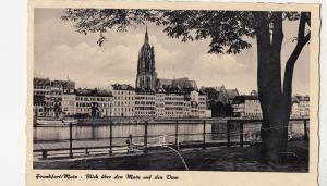 BF17565 frankfurt  am main blick uber den main germany front/back image