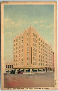 M-2314 New Ponce De Leon Hotel Roanoke Virginia