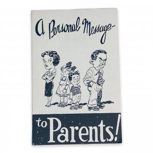 1950s A Personal Message To Parents - “To Those With Marriage Problems