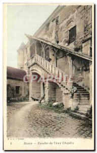 Old Postcard Meaux Staircase Old Chapter