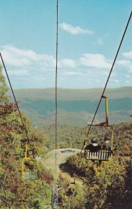 GATLINBURG, Tennessee, 1940-1960s; Ski Lift