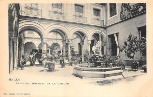 uk42776 patio del hospital de la caridad sevilla spain