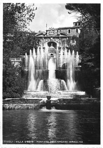 Tivolia Villa D'Este   Fontana Dell'Organo Idraulico, real photo 