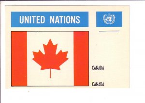 Canada, Flag, United Nations
