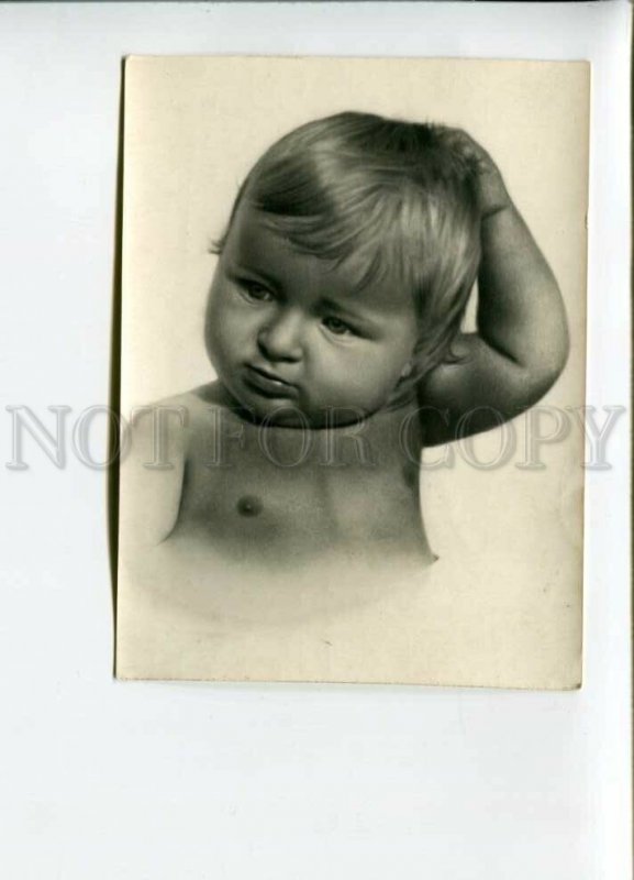 3156817 AVANT-GARDE Semi-Nude Kid vintage PHOTO