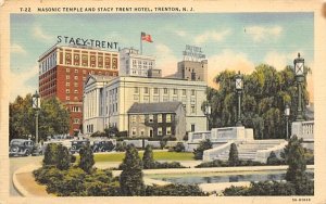 Masonic Temple and Stacy Trent Hotel in Trenton, New Jersey