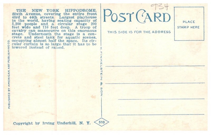 New York  City , Hippodrome