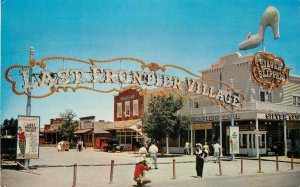 Postcard Nevada Las Vegas Las Frontier Village 1950s Crocker Scott 23-8251