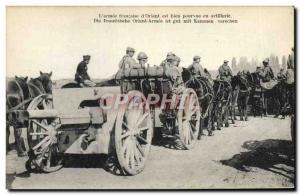 Postcard Old Army L & # 39armee French d & # 39Orient is well provided with a...