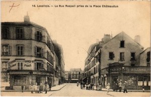 CPA Levallois Perret Rue Raspail (1311158)