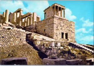 Propylaea The Acropolis of Athens Greece Postcard