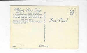 1960s postcard, Midway Motor Lodge, Kenosha, Wisconsin