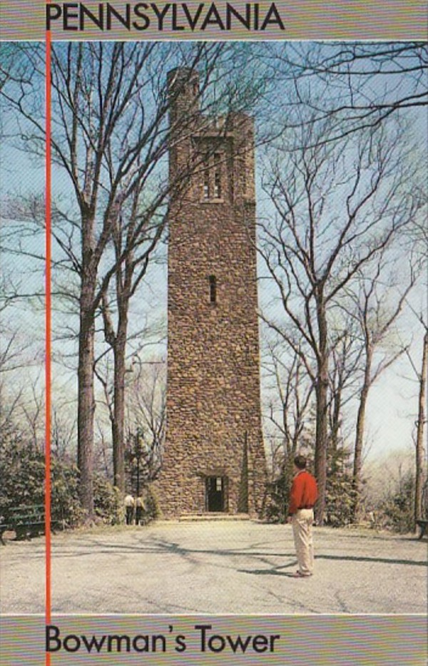 Pennsylvania Bucks County Bowman's Tower Washington Crossing Historic