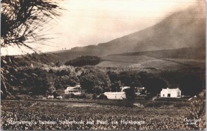 South Africa Homestead Stellenbosch and Paarl Helshoogte RPPC 05.42