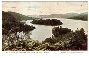 Ellen's Isle. Loch Katrine, Scotland, Used 1906