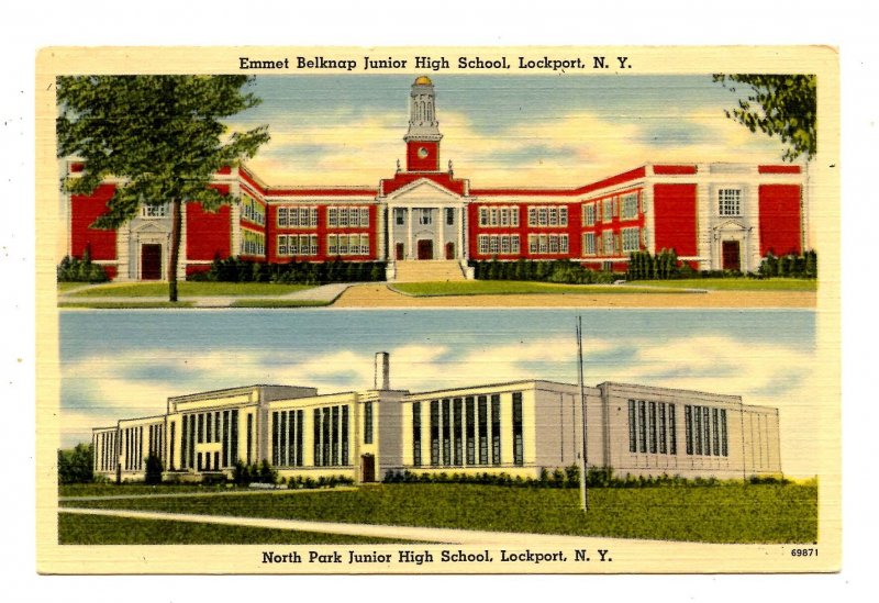 NY - Lockport. North Park & Emmet Belknap Junior High Schools