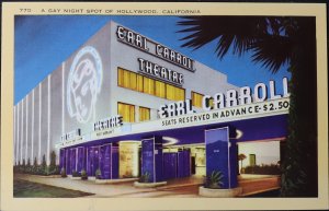 Earl Carroll Theatre Hollywood CA