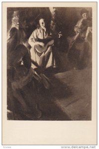 Photo Of Painting, Woman Playing The Cello, The Swedish Tercentenary Art Exhi...