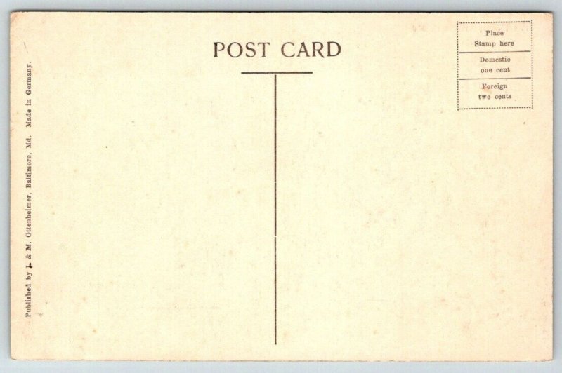 Brice House  Annapolis  Maryland  Postcard  c1930