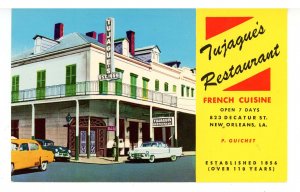 LA - New Orleans. Tujague's Restaurant ca 1955