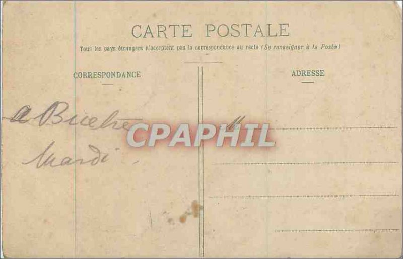 Old Postcard chemille 326 (m l) of the castle Sorini�re