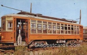 No 4387 Semi Convertible Trolley Seashore Trolley Museum, Kennebunkport, Main...