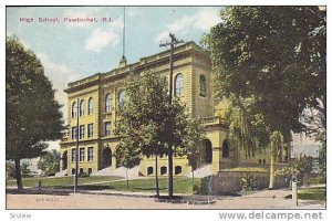 High School, Pawtucket, Rhode Island, 1900-1910s