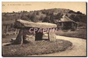 Postcard Old Megalith Dolmen St Nectaire