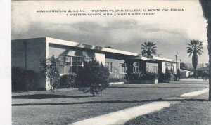 Califorinia El Monte Administration Building-Western Pilgrim College Artvue