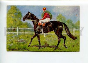 3156948 HORSE RACE Racer CHAMPION by DONADINI vintage PC