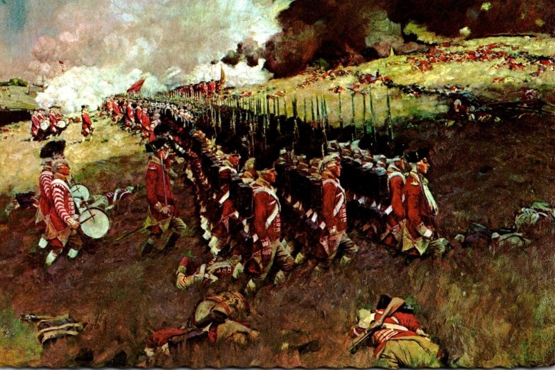 The Battle Of Bunker Hill 17 June 1775