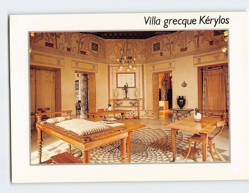 Postcard Villa Kérylos Beaulieu-sur-Mer France