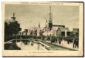 Old Postcard Exposition Coloniale Internationale Paris 1931 Avenue of french ...