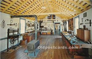 Carpentry Shop, The Shaker Museum Old Chatham, NY, USA Unused 